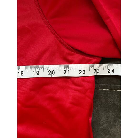 NFL MSX Team Apparel Atlanta Falcons Women's Red Zip Up Jacket Size XL NWT - Picture 3 of 8